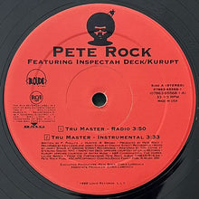 画像をギャラリービューアに読み込む, PETE ROCK featuring INSPECTAH DECK &amp; KURUPT / TRU MASTER
