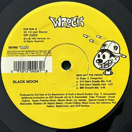 BLACK MOON / WHO GOT THE PROPS/F**K IT UP