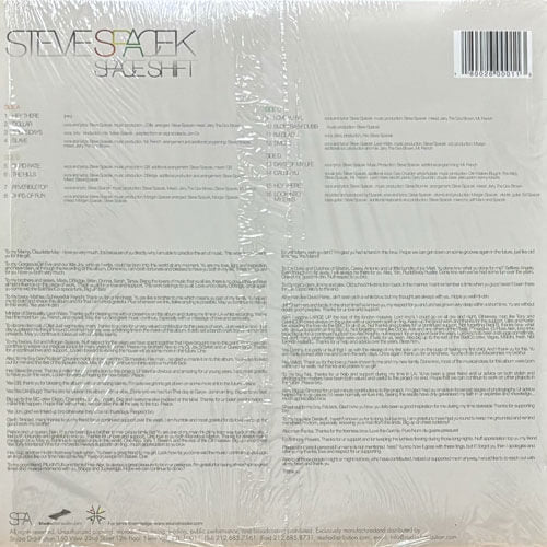 STEVE SPACEK / SPACE SHIFT – VINYL CHAMBER