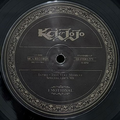 K-Ci & JoJo - Emotional レコード jodeci K-CI & JOJO / EMOTIONAL – VINYL CHAMBER