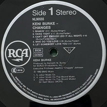 画像をギャラリービューアに読み込む, KENI BURKE / CHANGES
