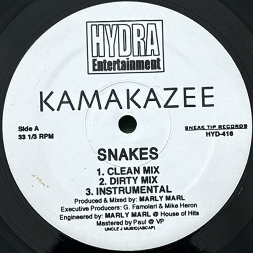 KAMAKAZEE / SNAKES/SPREAD IT (REMIX) – VINYL CHAMBER
