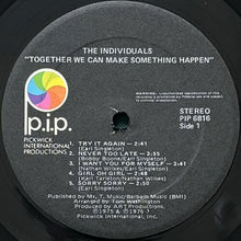 画像をギャラリービューアに読み込む, INDIVIDUALS / TOGETHER (WE CAN MAKE SOMETHING HAPPEN)
