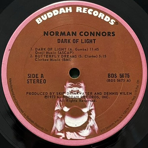 NORMAN CONNORS / DARK OF LIGHT – VINYL CHAMBER