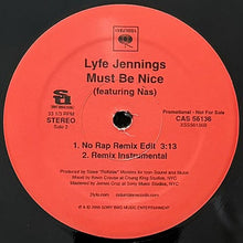 画像をギャラリービューアに読み込む, LYFE JENNINGS featuring NAS / MUST BE NICE
