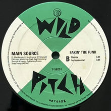 画像をギャラリービューアに読み込む, MAIN SOURCE / FAKIN&#39; THE FUNK
