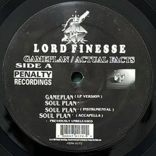 画像をギャラリービューアに読み込む, LORD FINESSE / GAME PLAN/SOUL PLAN/ACTUAL FACTS/UNDERWORLD OPERATIONS
