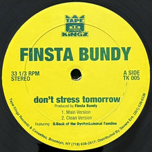 画像をギャラリービューアに読み込む, FINSTA BUNDY / DON&#39;T STRESS TOMORROW/FEEL THE HIGH PT.II
