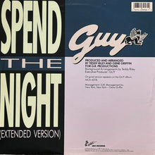 画像をギャラリービューアに読み込む, GUY / SPEND THE NIGHT/PIECE OF MY LOVE
