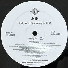 画像をギャラリービューアに読み込む, JOE featuring G-UNIT / RIDE WIT U
