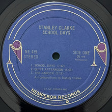 画像をギャラリービューアに読み込む, STANLEY CLARKE / SCHOOL DAYS
