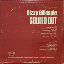 画像をギャラリービューアに読み込む, DIZZY GILLESPIE / SOULED OUT
