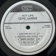 画像をギャラリービューアに読み込む, GENE HARRIS / HOT LIPS
