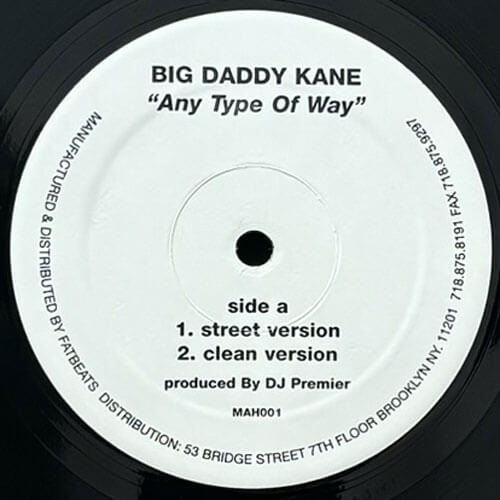 BIG DADDY KANE / ANY TYPE OF WAY