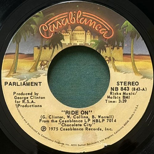 PARLIAMENT / RIDE ON/BIG FOOTIN'