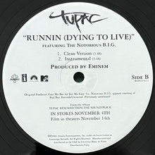 画像をギャラリービューアに読み込む, TUPAC (2PAC) / RUNNIN (DYING TO LIVE)
