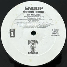 画像をギャラリービューアに読み込む, SNOOP DOGGY DOGG / GIN &amp; JUICE
