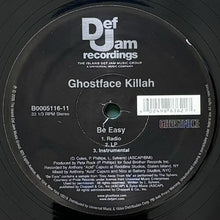 画像をギャラリービューアに読み込む, GHOSTFACE KILLAH / BE EASY
