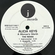 画像をギャラリービューアに読み込む, ALICIA KEYS / A WOMAN&#39;S WORTH (THE REMIX)
