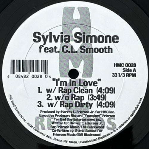 SYLVIA SIMONE featuring C.L. SMOOTH / I'M IN LOVE