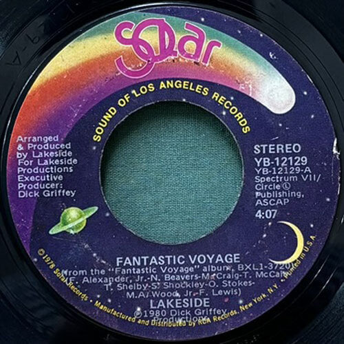 LAKESIDE / FANTASTIC VOYAGE/I CAN'T GET YOU OUT OF MY HEAD