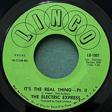 画像をギャラリービューアに読み込む, ELECTRIC EXPRESS / IT&#39;S THE REAL THING Pt. 1/Pt. 2
