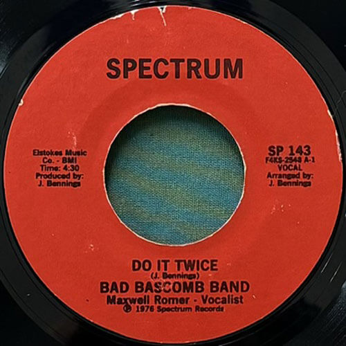 BAD BASCOMB BAND / DO IT TWICE/FUNK CITY