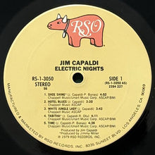 画像をギャラリービューアに読み込む, JIM CAPALDI / ELECTRIC NIGHTS
