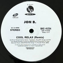 画像をギャラリービューアに読み込む, JON B. / COOL RELAX (REMIX)
