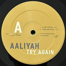 画像をギャラリービューアに読み込む, AALIYAH featuring DMX / COME BACK IN ONE PIECE/TRY AGAIN (REMIX)
