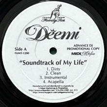 画像をギャラリービューアに読み込む, DEEMI / SOUNDTRACK OF MY LIFE/HOW DO I
