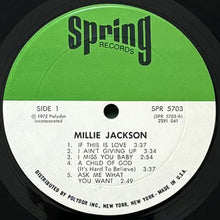 画像をギャラリービューアに読み込む, MILLIE JACKSON / MILLIE JACKSON
