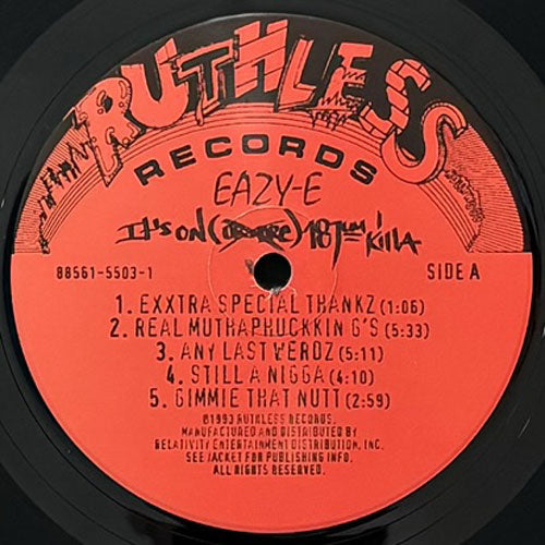 EAZY-E / IT'S ON (DR. DRE) 187um KILLA – VINYL CHAMBER