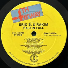 画像をギャラリービューアに読み込む, ERIC B. &amp; RAKIM / PAID IN FULL
