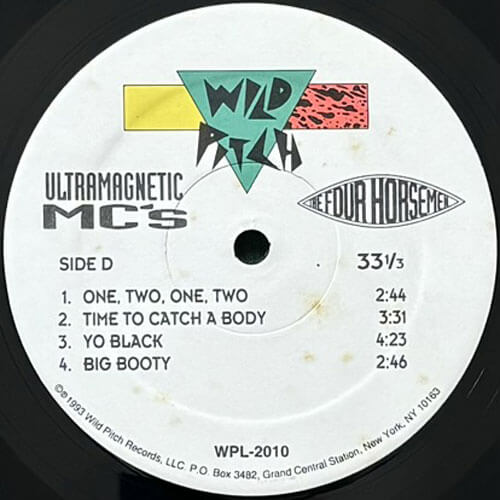 ULTRAMAGNETIC MC's / THE FOUR HORSEMEN – VINYL CHAMBER