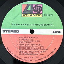 画像をギャラリービューアに読み込む, WILSON PICKETT / IN PHILADELPHIA
