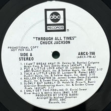 画像をギャラリービューアに読み込む, CHUCK JACKSON / THROUGH ALL TIMES
