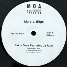 画像をギャラリービューアに読み込む, MARY J. BLIGE featuring JA RULE / RAINY DAYZ
