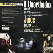 画像をギャラリービューアに読み込む, D&amp;D PROJECT featuring II UNORTHODOX/JUICE / JUST A LITTLE FLAVA/NINE INCHES HARD
