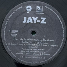 画像をギャラリービューアに読み込む, JAY-Z / THE CITY IS MINE/A MILLION AND ONE QUESTIONS (REMIX)
