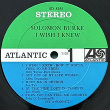 画像をギャラリービューアに読み込む, SOLOMON BURKE / I WISH I KNEW
