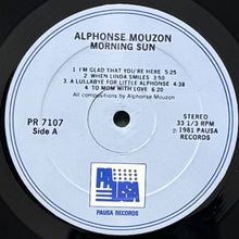 画像をギャラリービューアに読み込む, ALPHONSE MOUZON / MORNING SUN
