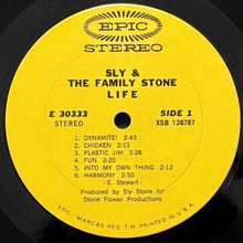 画像をギャラリービューアに読み込む, SLY &amp; THE FAMILY STONE/ LIFE
