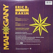 画像をギャラリービューアに読み込む, ERIC B. &amp; RAKIM / MAHOGANY/NO OMEGA
