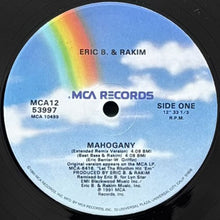 画像をギャラリービューアに読み込む, ERIC B. &amp; RAKIM / MAHOGANY/NO OMEGA
