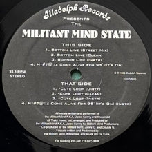 画像をギャラリービューアに読み込む, MILITANT MIND STATE / BOTTOM LINE/CUTE LOOTN/*#?@!!Z COME ALIVE FOR 95&#39; (IT&#39;S ON)
