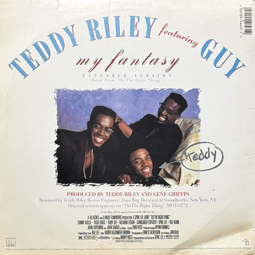 TEDDY RILEY featuring GUY / MY FANTASY – VINYL CHAMBER