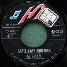 画像をギャラリービューアに読み込む, AL GREEN / LET&#39;S STAY TOGETHER/TOMORROW&#39;S DREAM
