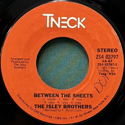 ISLEY BROTHERS / BETWEEN THE SHEETS
