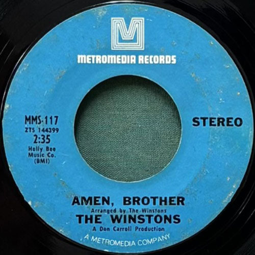 WINSTONS / COLOR HIM FATHER/AMEN, BROTHER